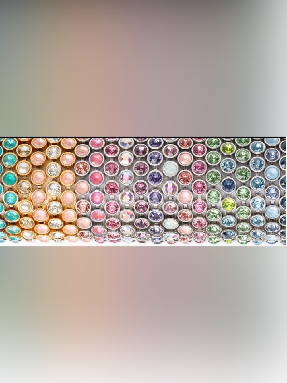 💗Dusty Pink Delite Ice bracelet ~ Touchstone Crystal by Swarovski🌸 - Picture 11 of 13